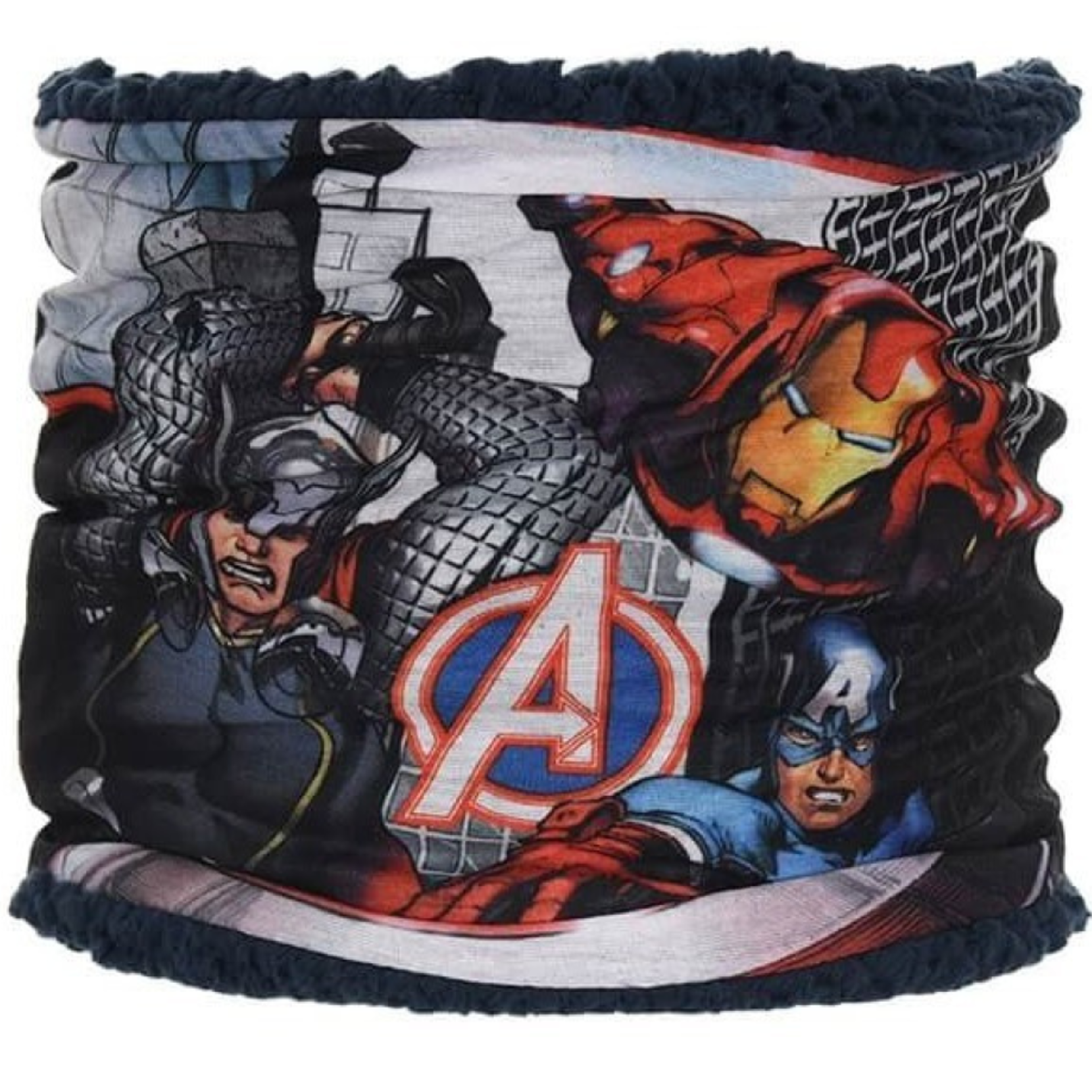 Nákrčník Avengers tmavě modrý