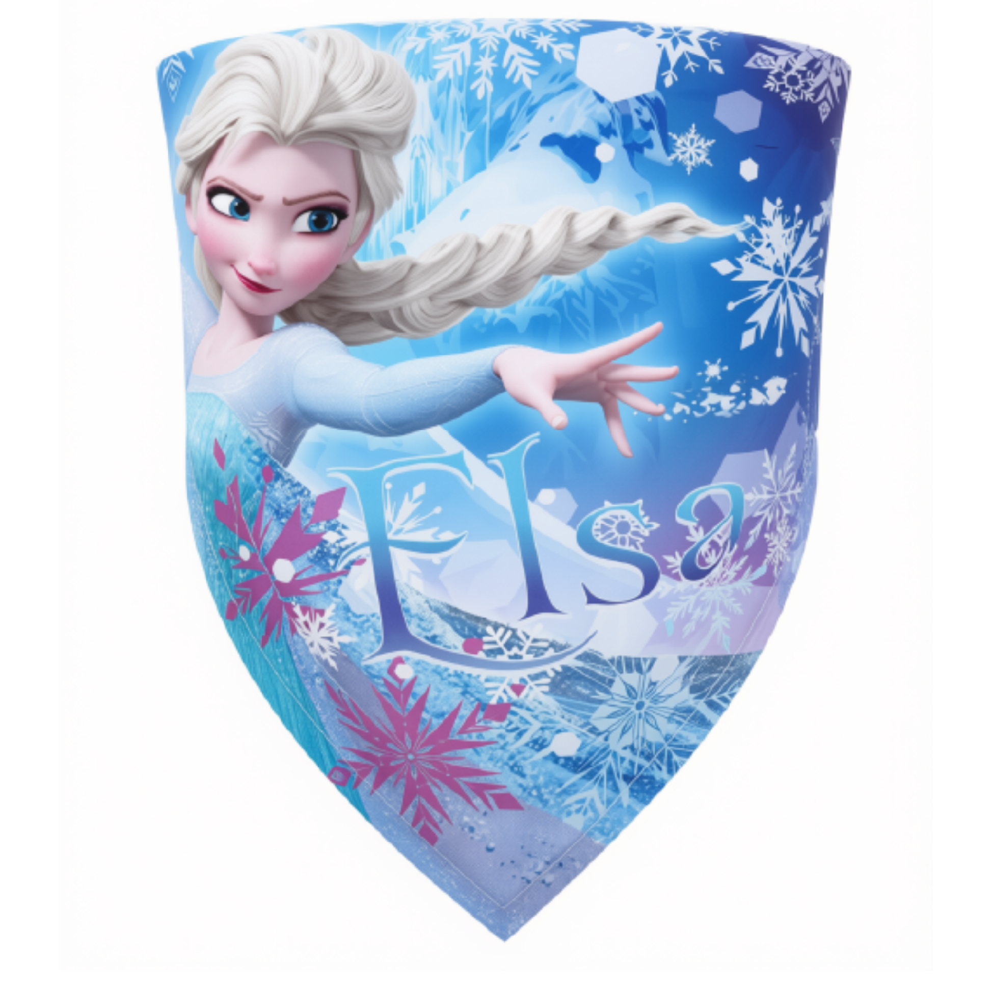 Šátek Frozen Elsa modro-růžový