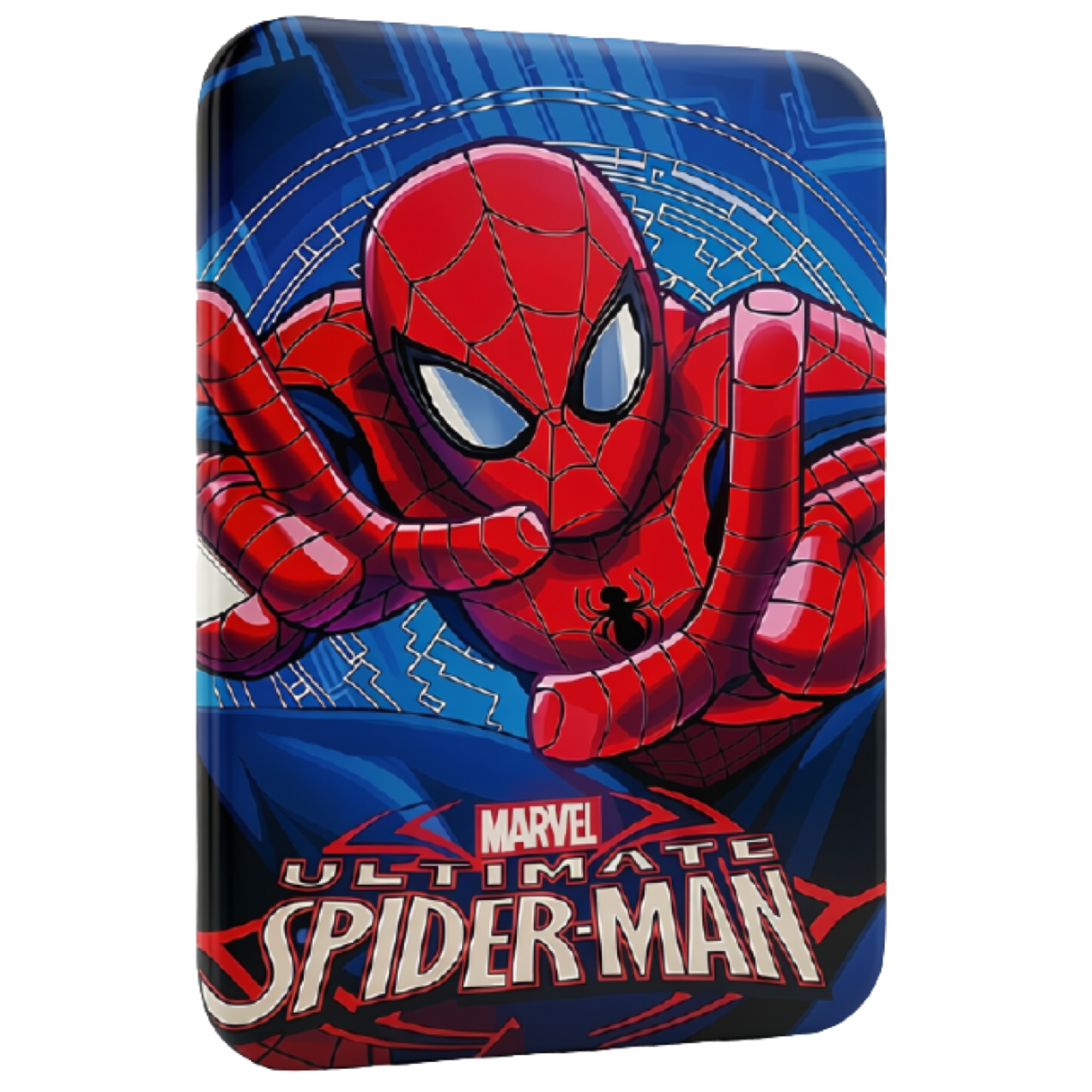 Flísová deka Spider-Man modrá