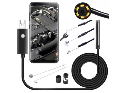 63661 5 endoskopicka inspekcna kamera android pc usb 10m led