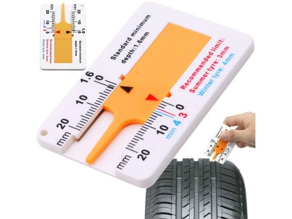 68281 4 tester meradlo hlbky opotrebovania pneumatik meradlo vysky dezenu