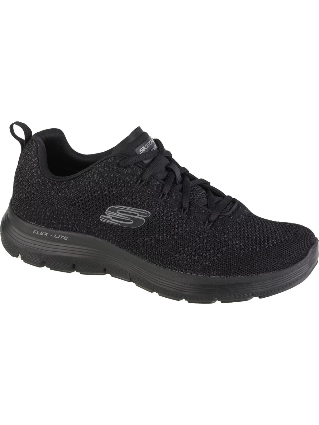 ČERNÉ PÁNSKÉ TENISKY SKECHERS FLEX ADVANTAGE 4.0 - HANDOR (Velikost 42)