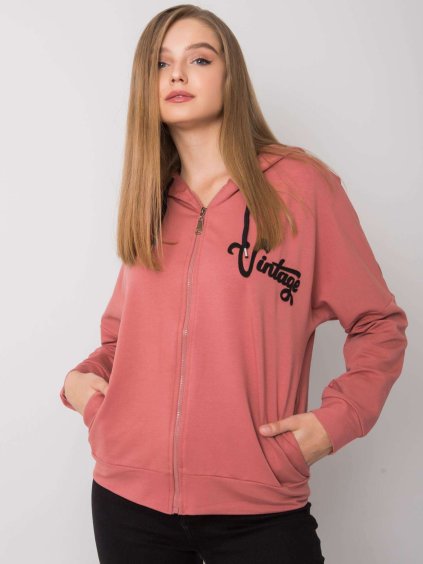 MERUŇKOVÁ MIKINA NA ZIP