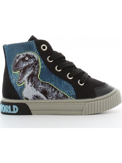 ČERNO-MODRÉ CHLAPECKÉ SNEAKERS JURASSIC WORLD