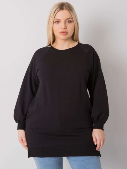ČERNÉ DÁMSKÉ TRIČKO S KAPSAMI (Velikost ONE SIZE)