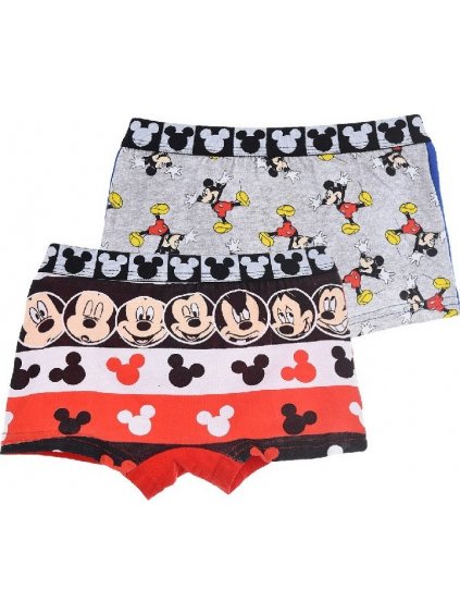 SET 2KS SPODNÍHO PRÁDLA MICKEY DISNEY - ŠEDÁ/BAREVNÁ