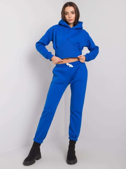 MODRÁ DÁMSKÁ TEPLÁKOVÁ SOUPRAVA (Velikost S/M)