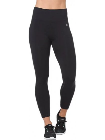 ČERNÉ DÁMSKÉ LEGÍNY ASICS SEAMLESS CROPPED TIGHT