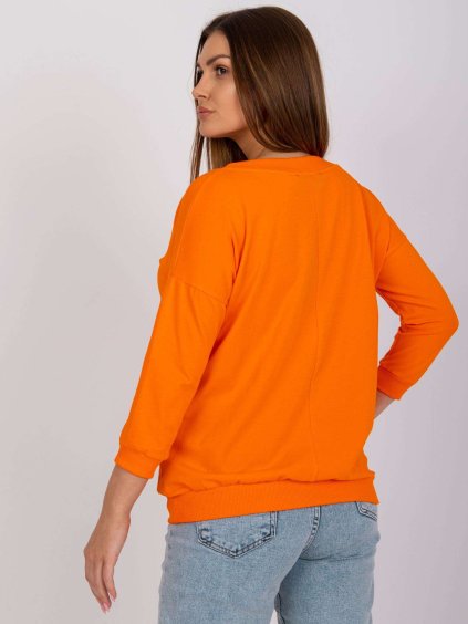 BASIC ORANŽOVÁ HALENKA OLIVIA