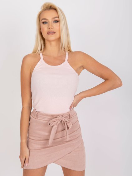 SVĚTLE RŮŽOVÝ CROP TOP MARIANA
