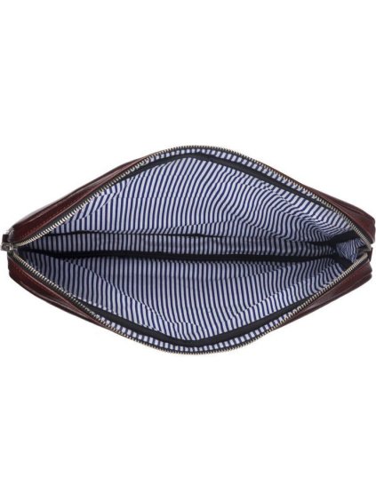 VÍNOVÉ KOŽENÉ POUZDRO PRO NOTEBOOK 15"
