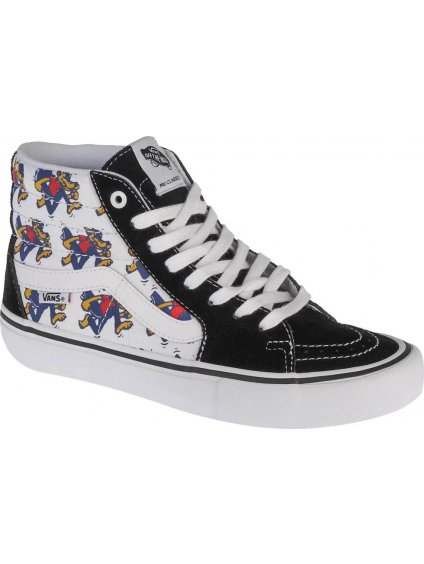 VZOROVANÉ DÁMSKÉ TENISKY VANS SKATE WOLF SK8 HI PRO