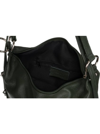 ROVICKY TMAVĚ ZELENÁ SHOPPER KABELKA/BATOH