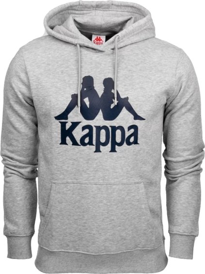 ŠEDÁ MIKINA KAPPA TAINO HOODED