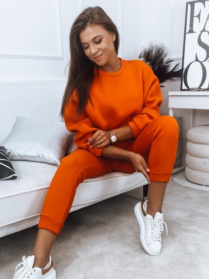 ORANŽOVÁ TEPLÁKOVÁ SOUPRAVA ARIELLA PREMIUM (Velikost S)
