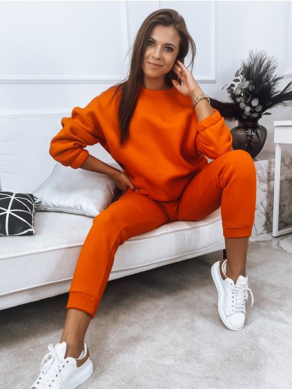 ORANŽOVÁ TEPLÁKOVÁ SOUPRAVA ARIELLA PREMIUM (Velikost S)