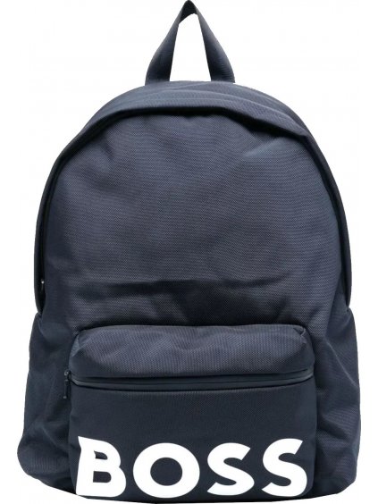 MODRÝ BATOH BOSS LOGO BACKPACK