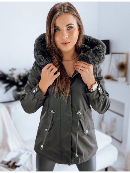 KHAKI TEPLÁ PARKA FORSIL