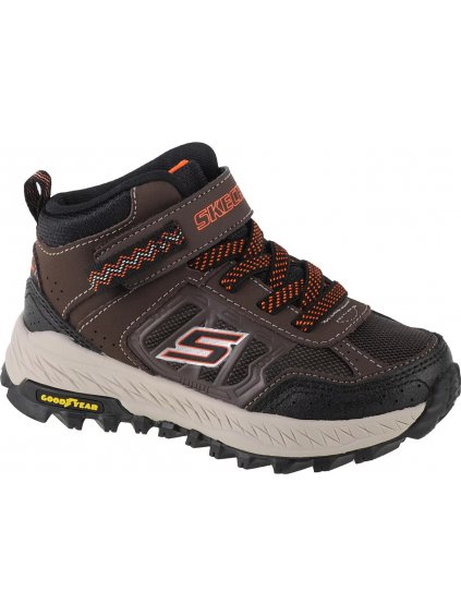 HNĚDÉ CHLAPECKÉ BOTY SKECHERS FUSE TREAD-TREKOR