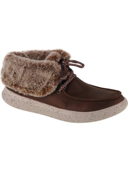 HNĚDÁ DÁMSKÁ OBUV SKECHERS SKIPPER - HANG GLIDER (Velikost 35,5)