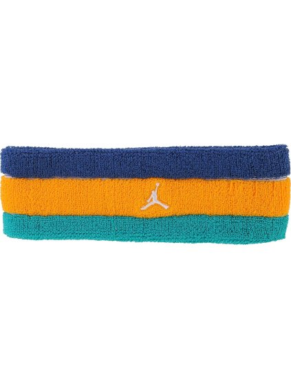 BAREVNÁ ČELENKA JORDAN TERRY HEADBAND (Velikost ONE SIZE)