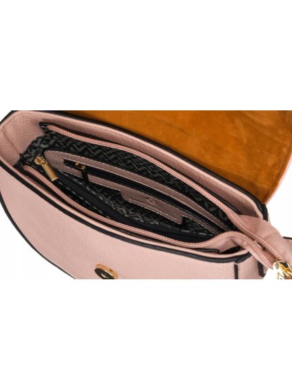 LULUCASTAGNETTE SVĚTLE RŮŽOVÁ CROSSBODY KABELKA