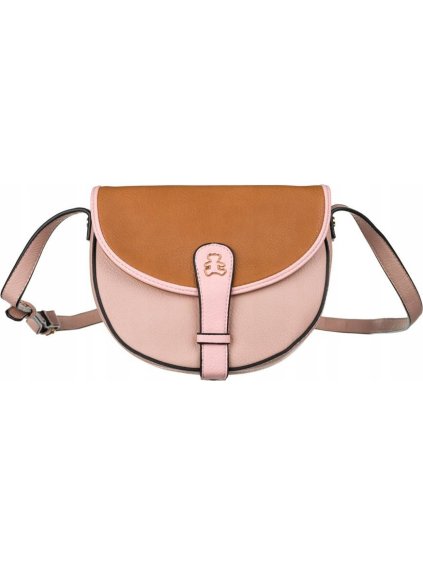 LULUCASTAGNETTE SVĚTLE RŮŽOVÁ CROSSBODY KABELKA