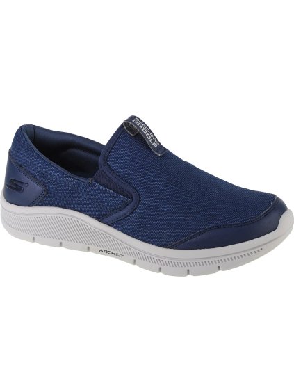 TMAVĚ MODRÉ PÁNSKÉ TENISKY SKECHERS GO GOLF ARCH FIT WALK