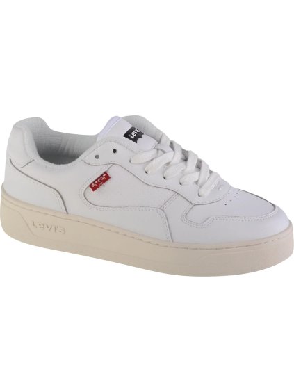 BÍLÉ DÁMSKÉ TENISKY LEVI'S GLIDE S