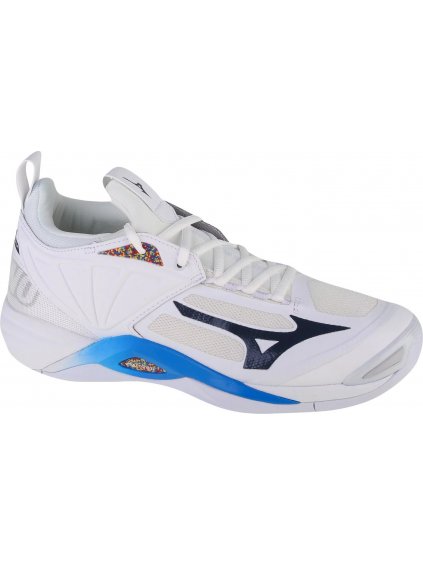 BÍLÉ VOLEJBALOVÉ TENISKY MIZUNO WAVE MOMENTUM 2