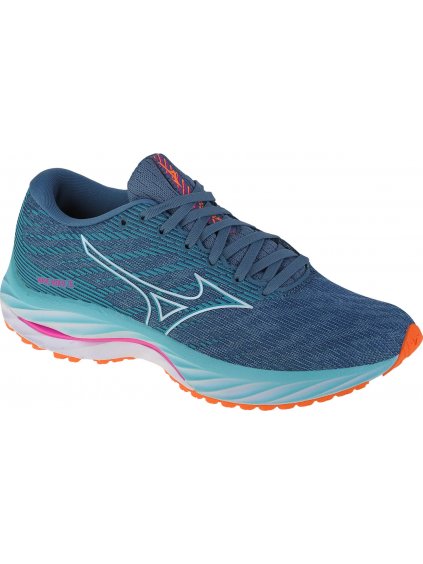 MODRÉ BĚŽECKÉ BOTY MIZUNO WAVE RIDER 26