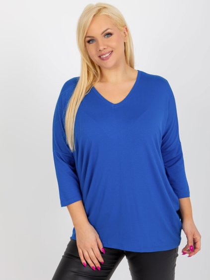 MODRÁ VOLNÁ HALENKA (Velikost ONE SIZE)