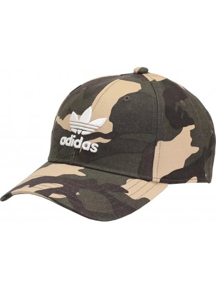 MASKÁČOVÁ KŠILTOVKA ADIDAS CAMO BASEBALL CAP (Velikost ONE SIZE)
