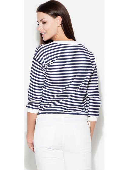 HALENKA V NÁMOŘNICKÉM STYLU PROUŽKY K204 NAVY
