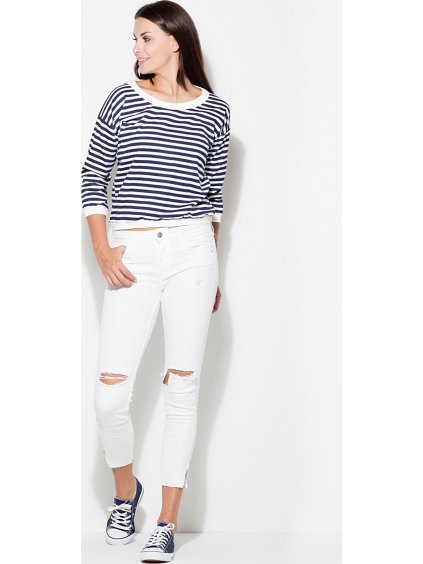 HALENKA V NÁMOŘNICKÉM STYLU PROUŽKY K204 NAVY