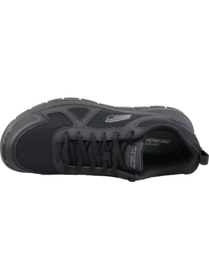 ČERNÉ PÁNSKÉ TENISKY SKECHERS TRACK-SCLORIC 52631-BBK