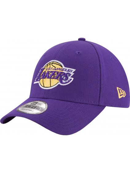 FIALOVÁ KŠILTOVKA NEW ERA 9FORTY THE LEAGUE LOS ANGELES LAKERS NBA CAP 11405605 (Velikost ONE SIZE)