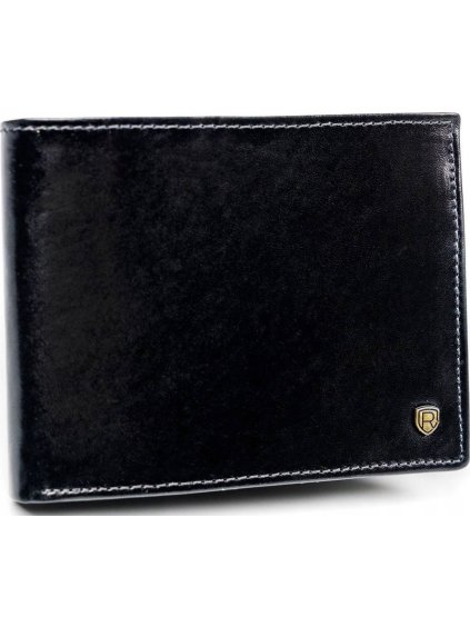 ROVICKY ČERNÁ KOŽENÁ PÁNSKÁ PENĚŽENKA L170 (Velikost ONE SIZE)