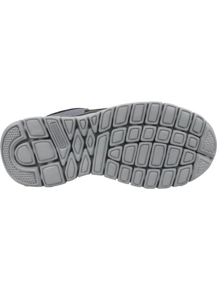 ČERNO-ŠEDÉ PÁNSKÉ TENISKY SKECHERS BURNS AGOURA 52635-BKGY (Velikost 40)