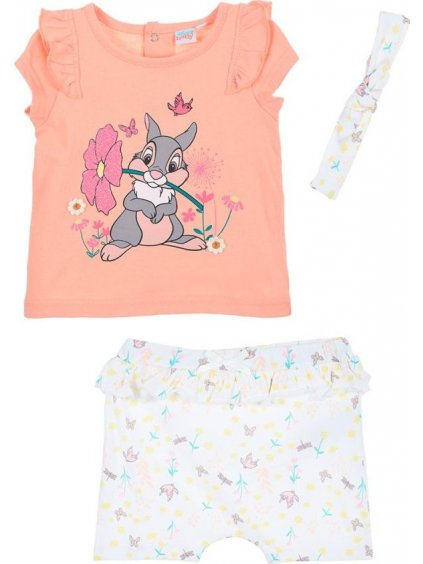 MERUŇKOVO-BÍLÁ SOUPRAVA DISNEY BABY (Velikost 67)