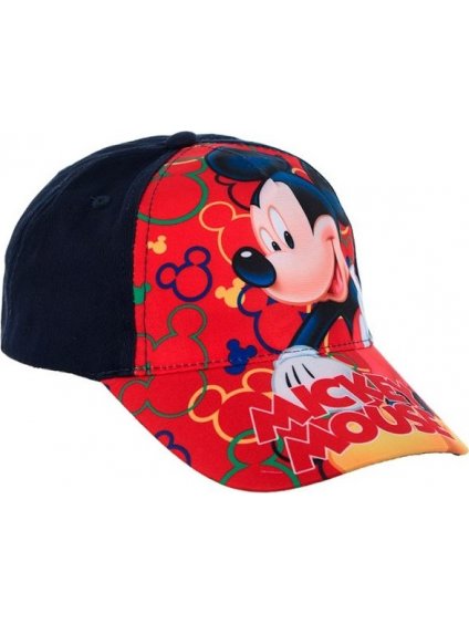 MODRO-ČERVENÁ KŠILTOVKA DISNEY MICKEY MOUSE