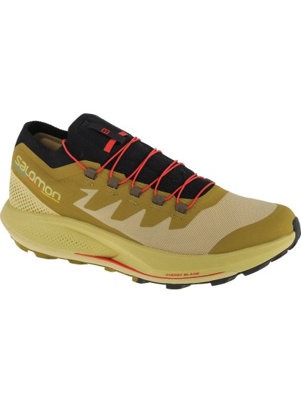 KHAKI BĚŽECKÉ TENISKY SALOMON PULSAR TRAIL-PRO