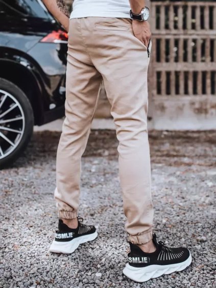 (VEL. M) BÉŽOVÉ PÁNSKÉ JOGGERY