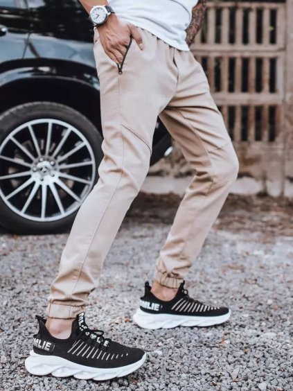 (VEL. M) BÉŽOVÉ PÁNSKÉ JOGGERY