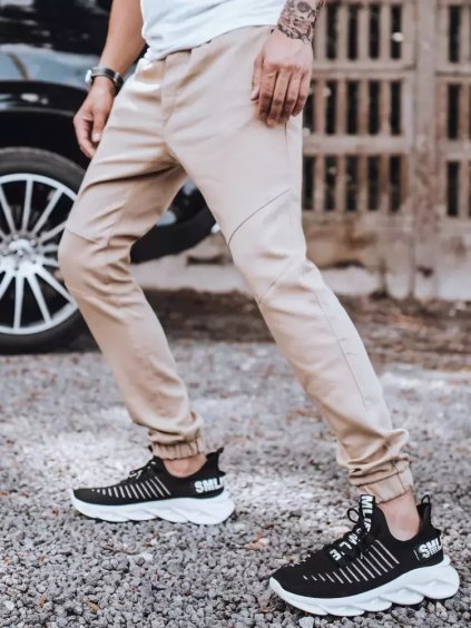 (VEL. M) BÉŽOVÉ PÁNSKÉ JOGGERY