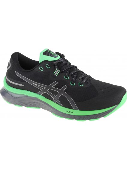 ČERNO-ZELENÉ BĚŽECKÉ TENISKY ASICS GEL-CUMULUS 24 LITE-SHOW