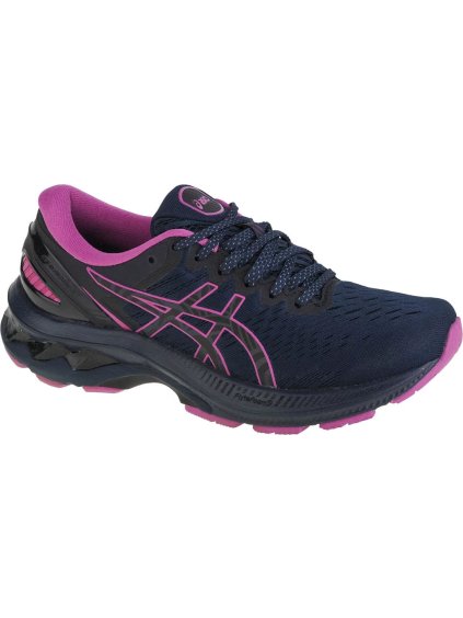 TMAVĚ MODRÉ BĚŽECKÉ TENISKY ASICS GEL-KAYANO 27 LITE-SHOW (Velikost 36)