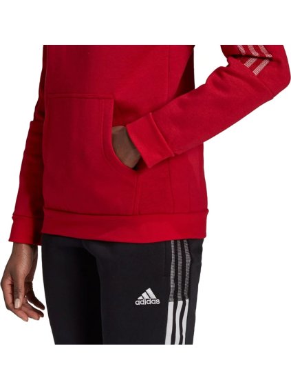ČERVENÁ PÁNSKÁ MIKINA ADIDAS TIRO 21 SWEAT HOODIE