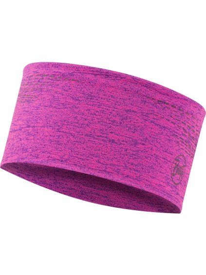 TMAVĚ RŮŽOVÁ SPORTOVNÍ ČELENKA BUFF DRYFLX HEADBAND