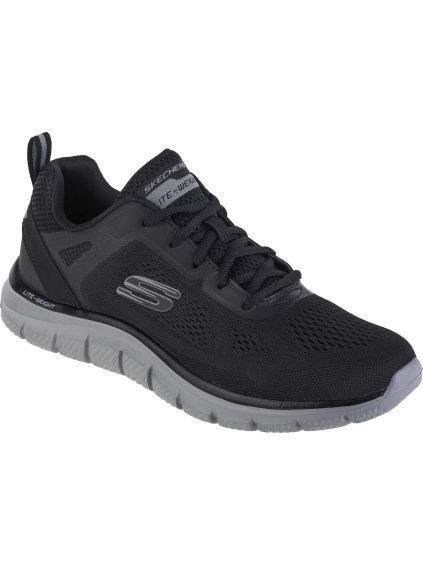 ČERNÉ SPORTOVNÍ TENISKY SKECHERS TRACK-BROADER (Velikost 40)